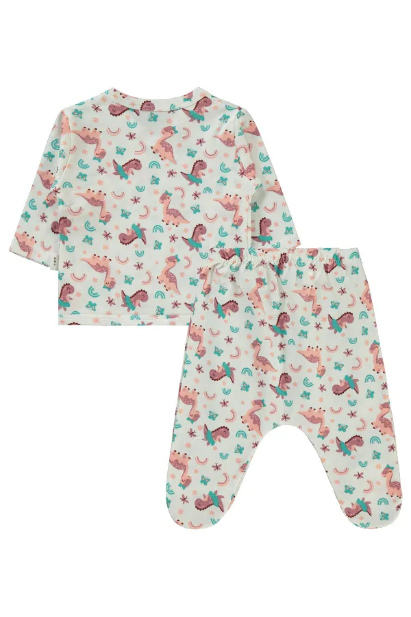 Baby Bodysuit Sets 0-24 Months Ecru - Package