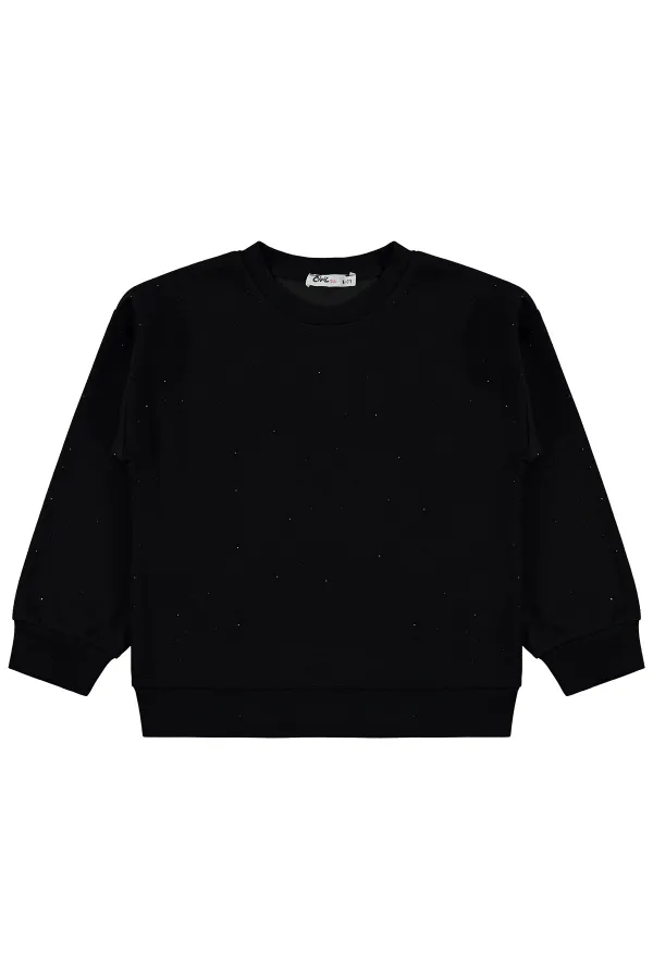 Girls' Tracksuit Set, Ages 6-9, Black - Pack