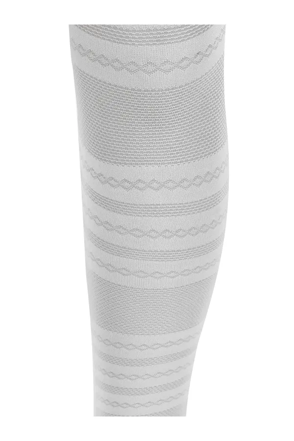 Kız Çocuk Külotlu Çorap 2-9 Yaş Beyaz - Paket