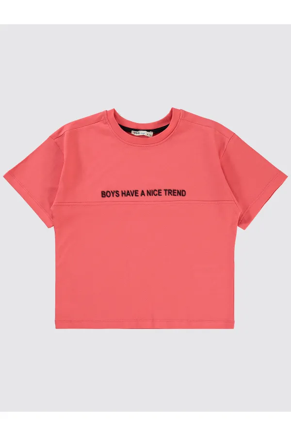 Erkek Çocuk Tişört 6-9 Yaş Yavruagzı - Paket