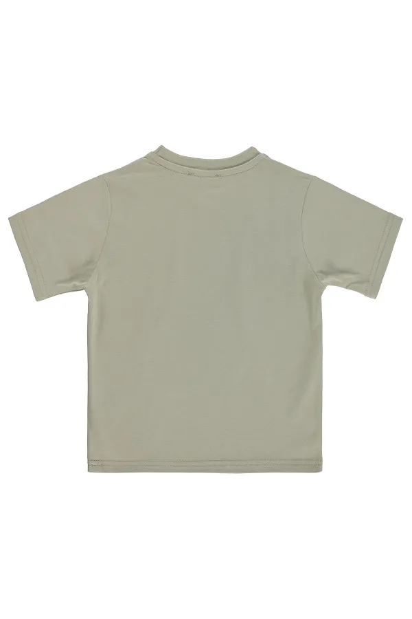 T-shirt garçon Km 2-5 ans Gris doux - Lot