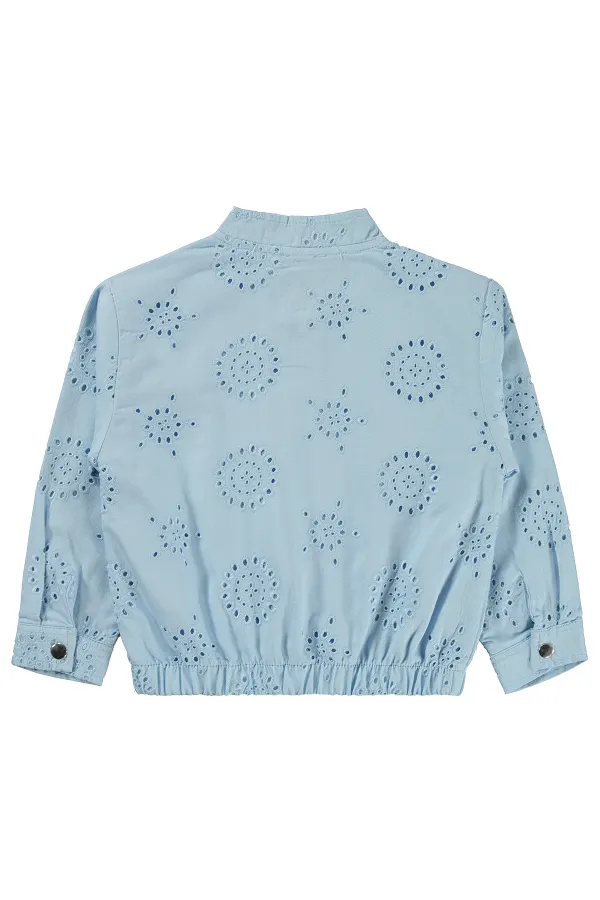 Veste pour fille, 6-9 ans, bleu foncé - Emballage