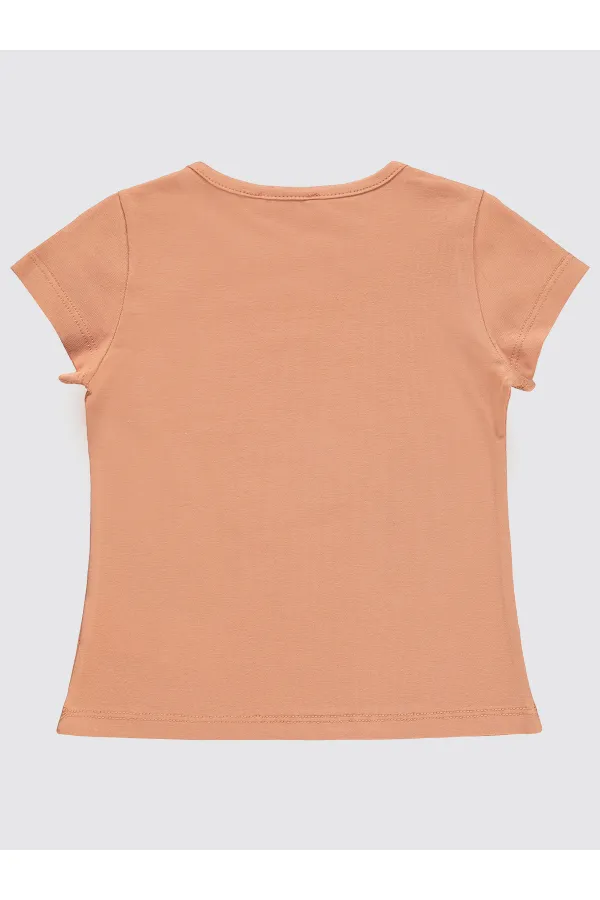 Girls' T-Shirt 2-5 Years Old Italian Clay - Package