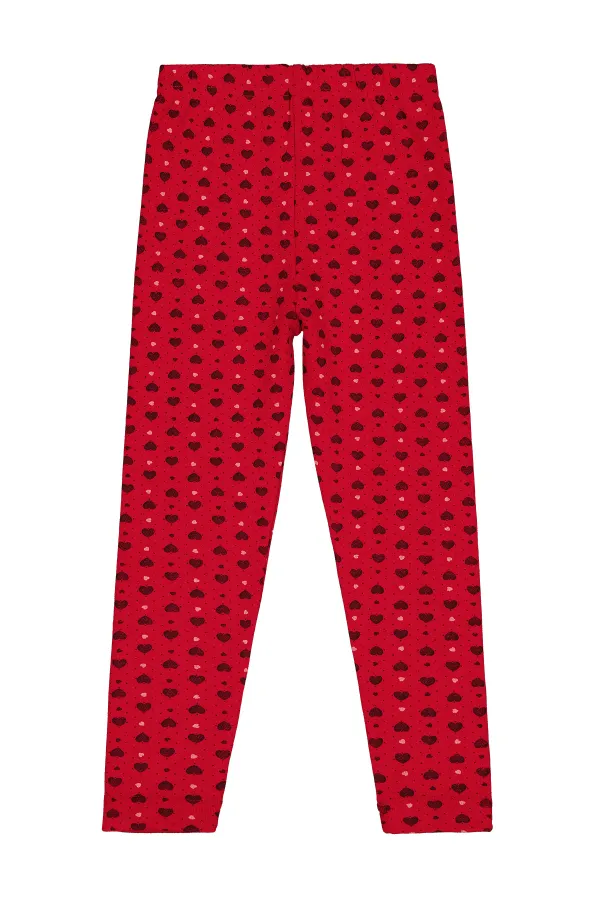 Girls' Tights Km 10-13 Years Red - Package
