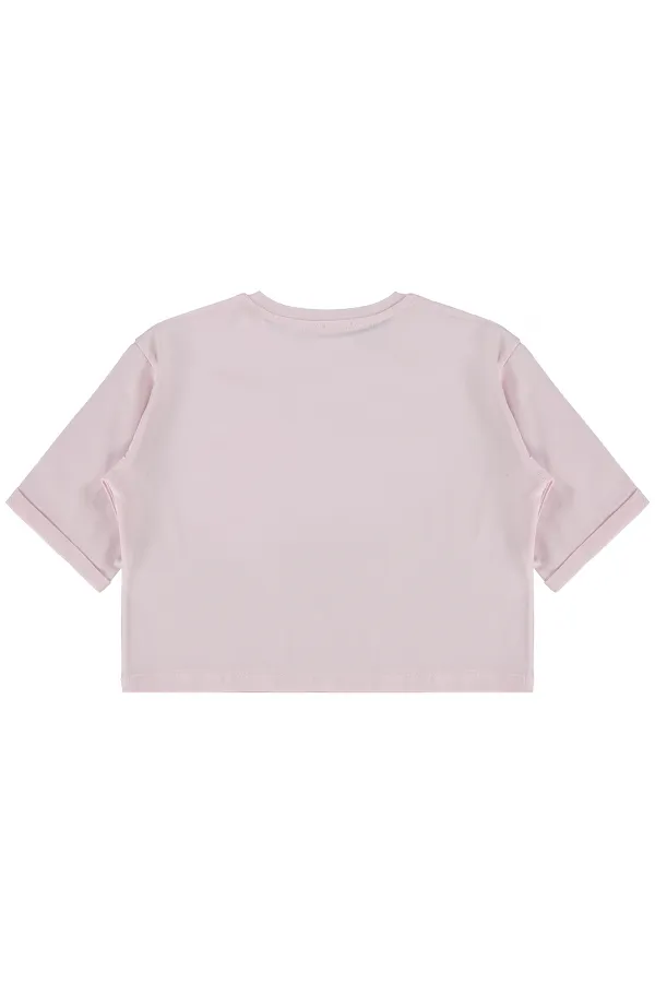Girls' T-shirt, Ages 10-13, Powder Pink - Pack Girls' T-shirt, Ages 10-13, Powder Pink - Pack
