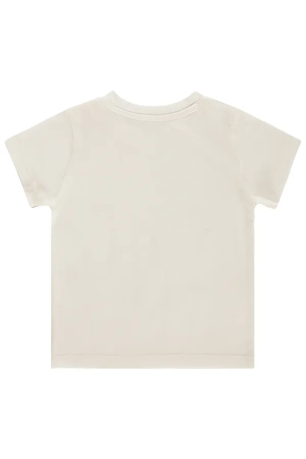 Bebek Tişört Km 0-24 Ay Açık Bej - Paket