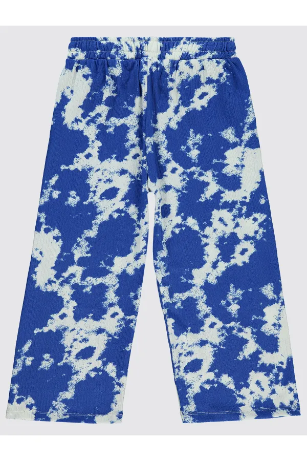 Pantalon bleu pour fille 10-13 ans - Emballage