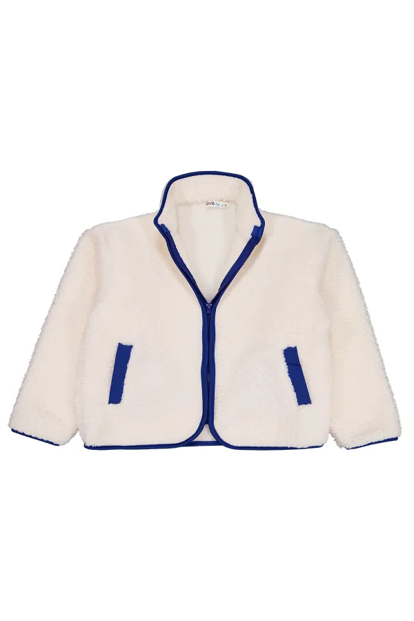 Gilet garçon 6-9 ans couleur pierre - Emballage