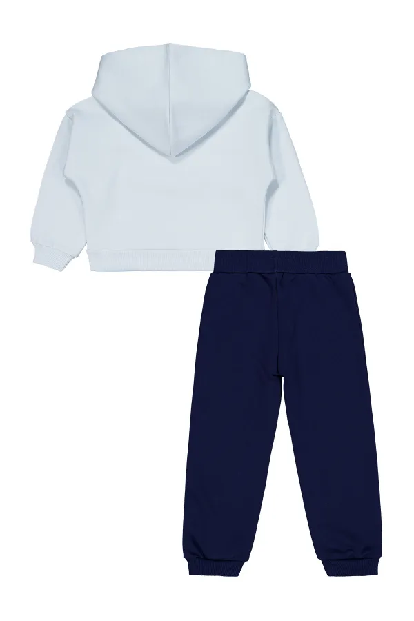 Girls Tracksuit Set 2-5 Years Old Blue - Package