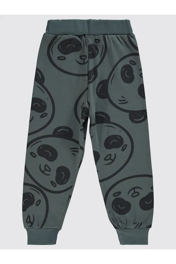 Bas de survêtement garçon 2-5 ans anthracite - Lot