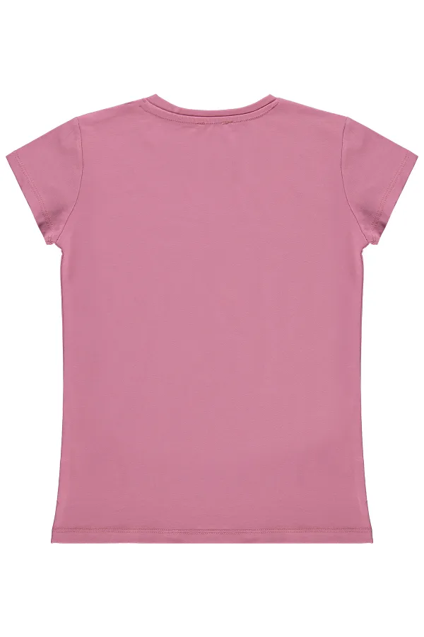 Girls' T-Shirt Km 10-13 Years Rose Pink - Pack