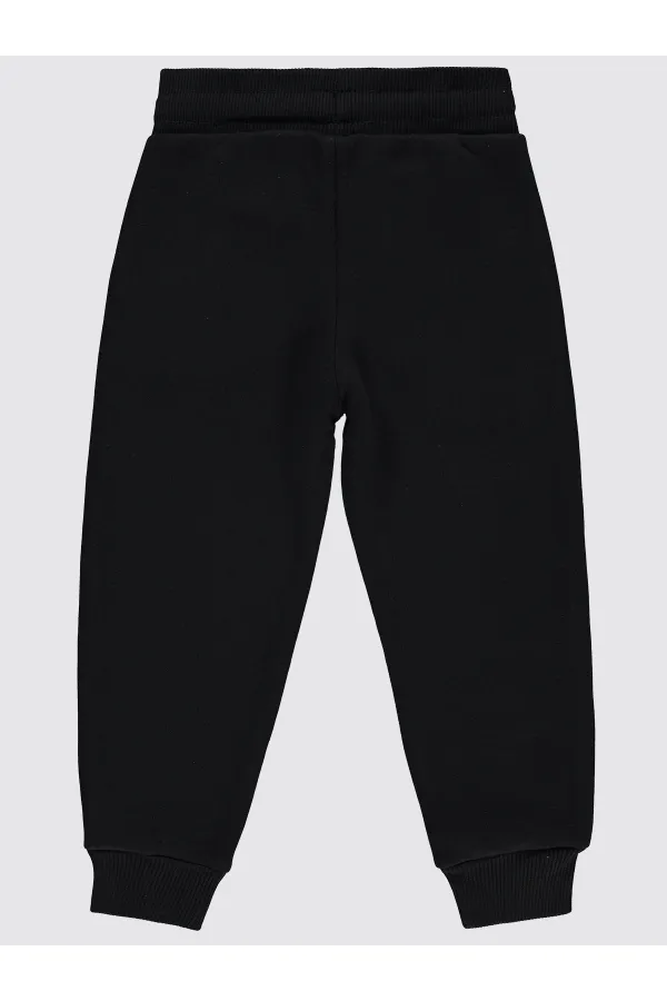 Erkek Çocuk Eşofman Altı 2-5 Yaş Siyah - Paket