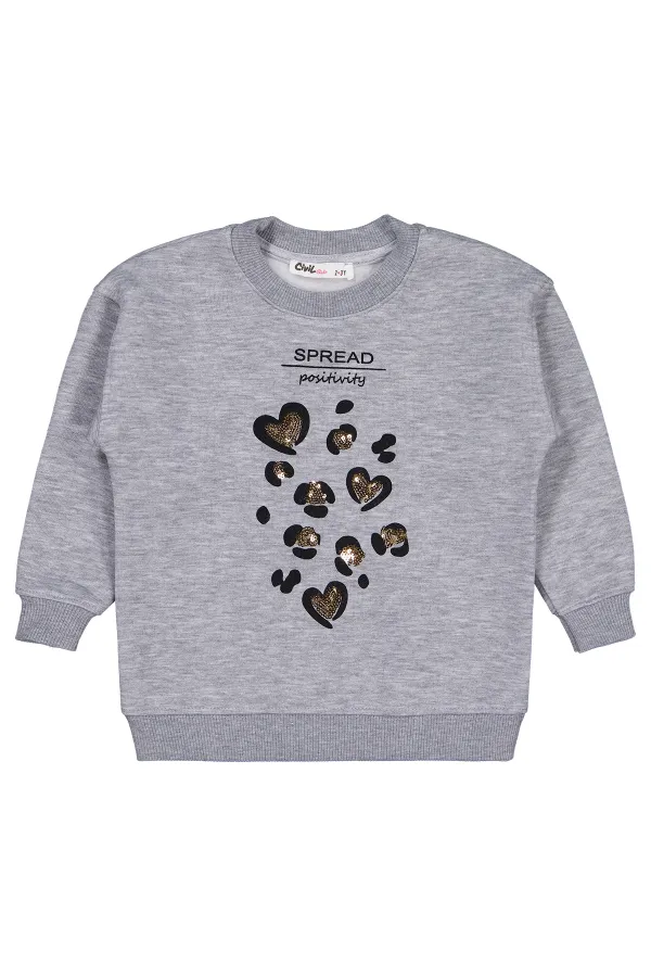 Kız Çocuk Sweatshirt 2-5 Yaş Grimelanj - Paket