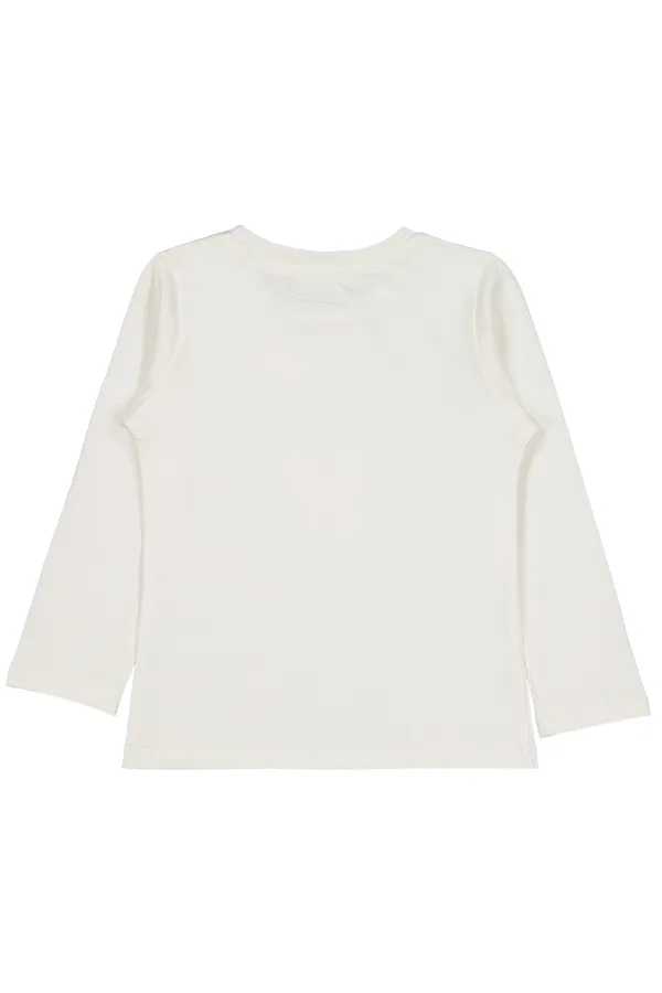 Girls Sweatshirt Km 2-5 Years Ecru - Package