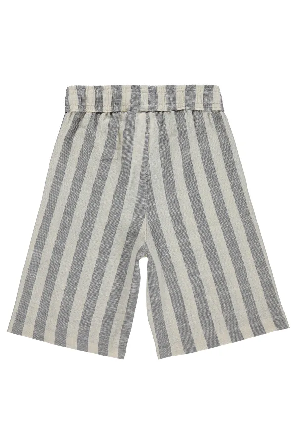 Pantalon Capri garçon, 6-9 ans, anthracite - Lot