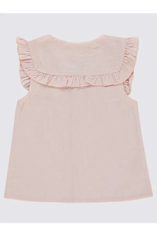 Bebek Gömlek 0-24 Ay Pudra - Paket