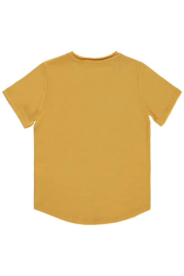 T-shirt garçon 2-5 ans orange clair - Emballage