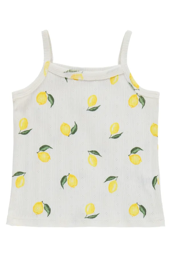 Ensemble pyjama fille, 2-5 ans, blanc cassé - Emballage