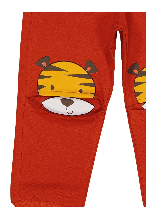 Ensemble de survêtement orange pour garçon de 2 à 5 ans - Emballage