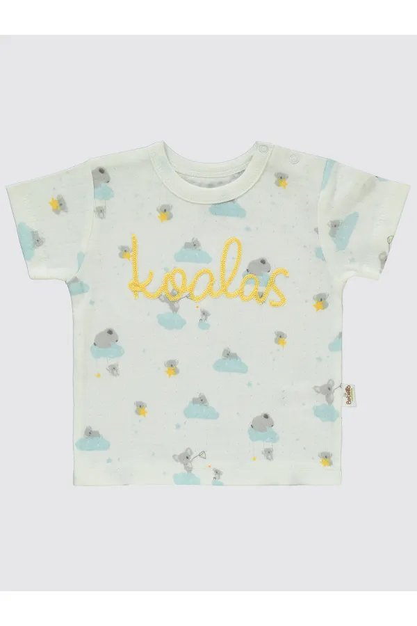 Baby Pajama Set 0-24 Months Blue - Package