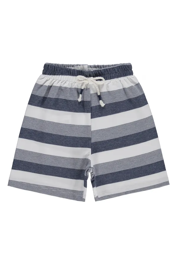 Short garçon, 2-5 ans, bleu marine - Lot