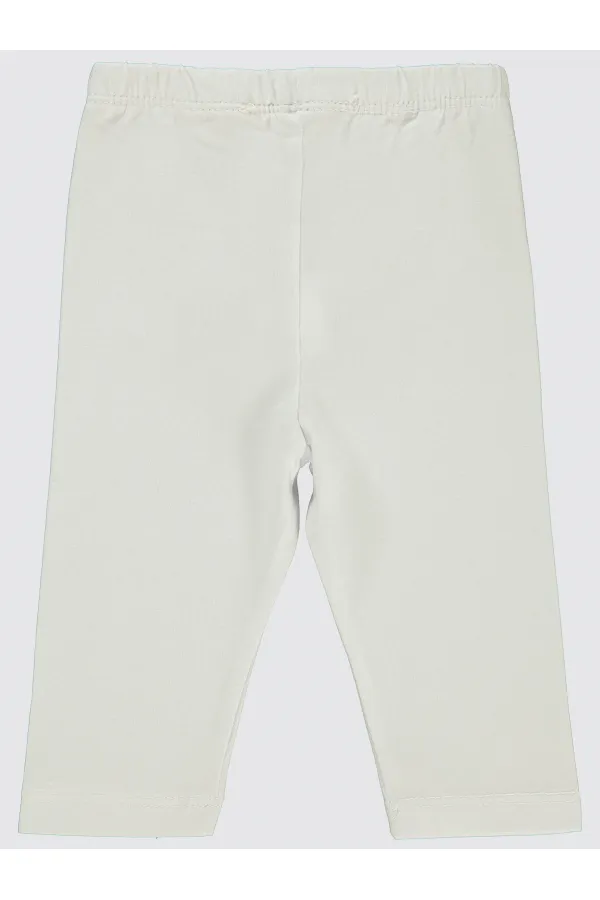 Leggings bébé 0-24 mois, blanc cassé - Lot