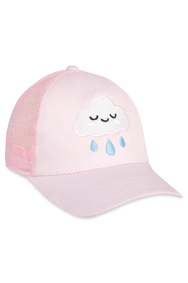 Kız Çocuk Şapka Bere 2-5 Yaş Pembe - Paket