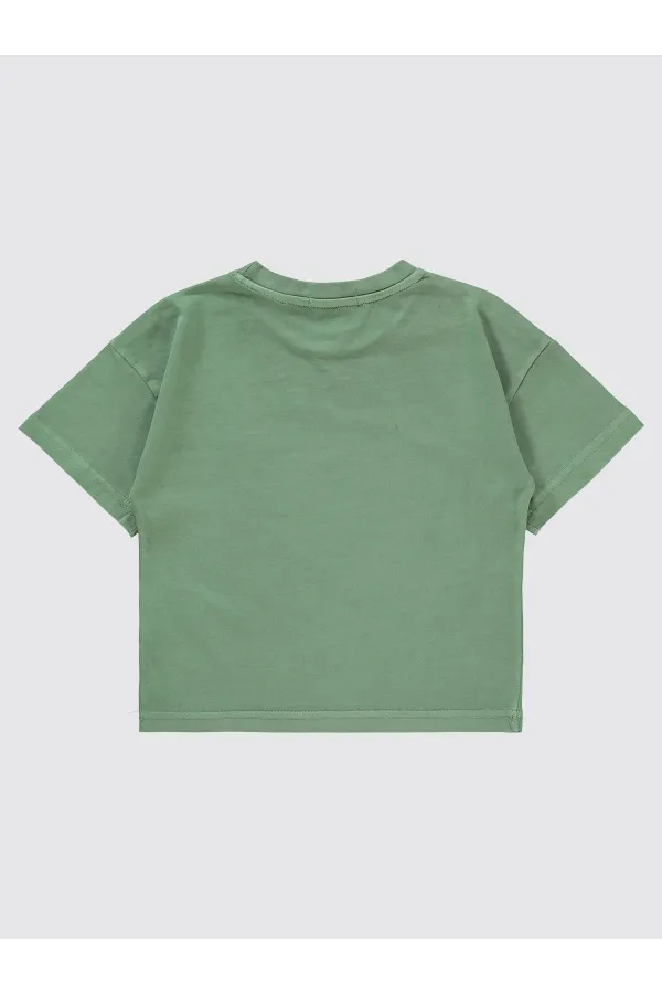 Lot de T-shirts kaki pour garçons de 2 à 5 ans