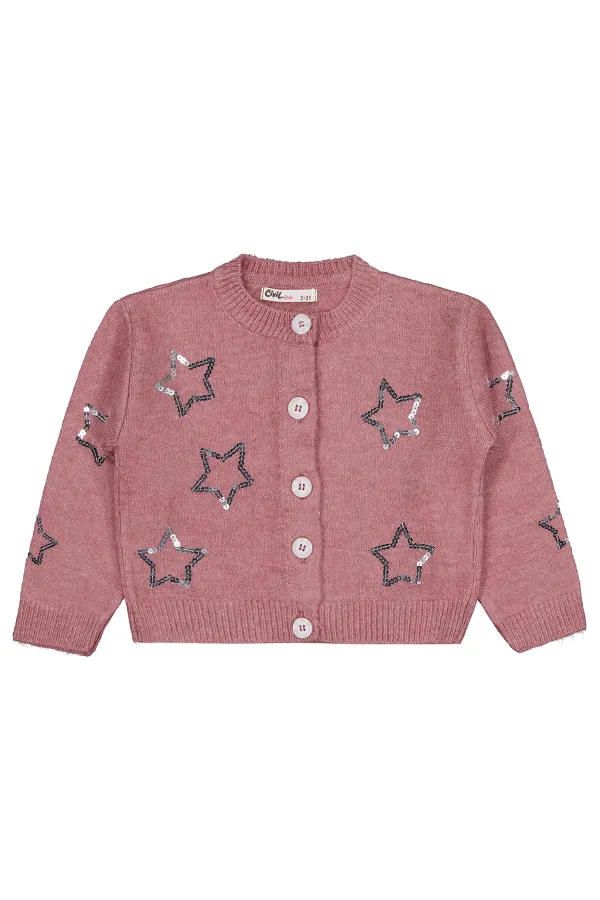 Kız Çocuk Hırka 2-5 Yaş Pembe - Paket