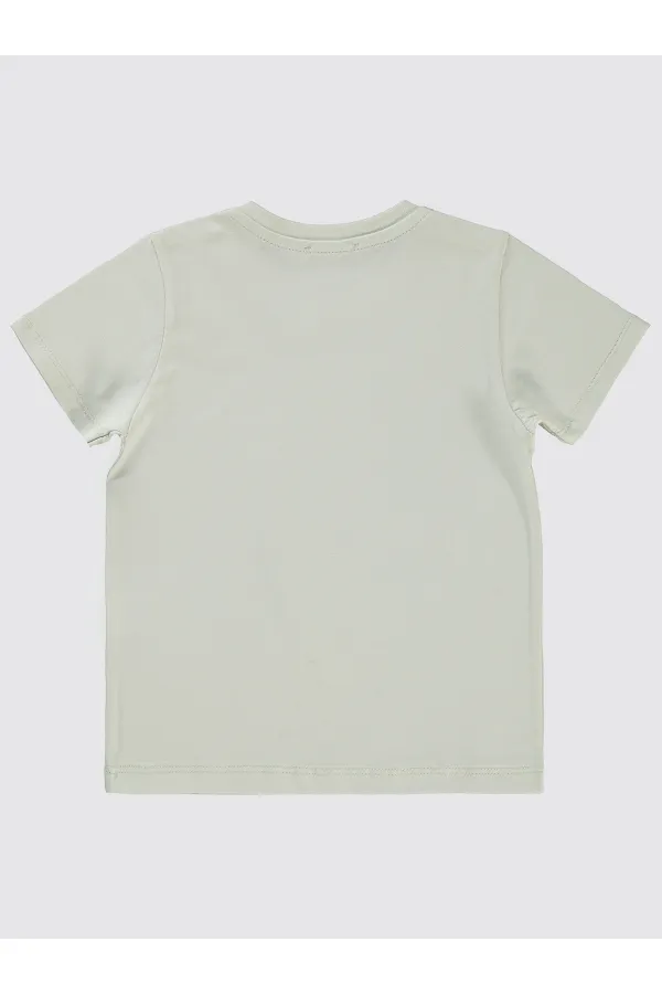 Boys T-Shirt 2-5 Years Old Light Gray - Pack