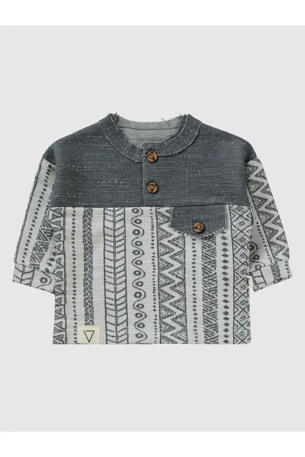 Bebek Takım 0-24 Ay Antrasit - Paket