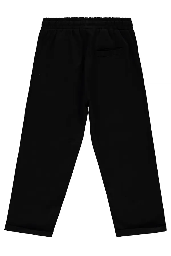 Erkek Çocuk Pantolon 10-13 Yaş Siyah - Paket