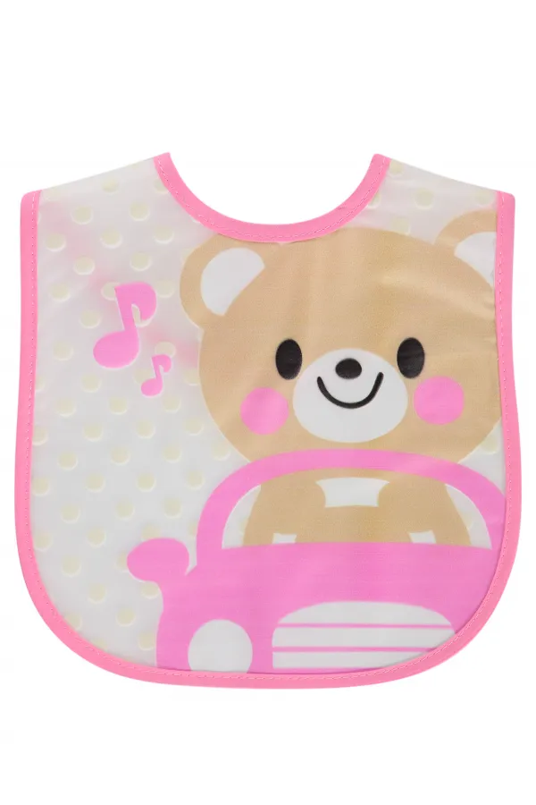 Bebek Mama Önlüğü 0-24 Ay Pembe - Paket