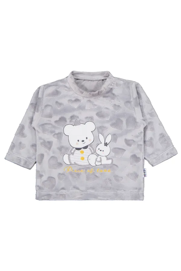 Baby Pajama Set 0-24 Months Grey - Package