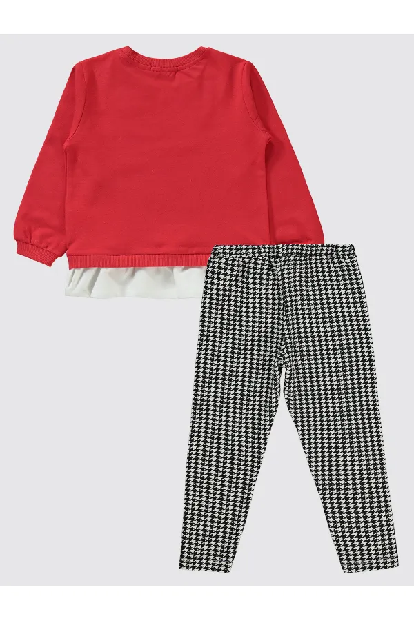 Girls' Set 2-5 Years Old Red - Package