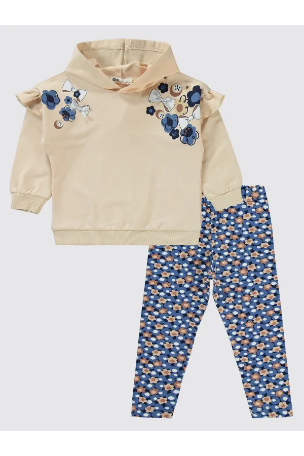 Ensemble beige pour filles de 2 à 5 ans - Emballage