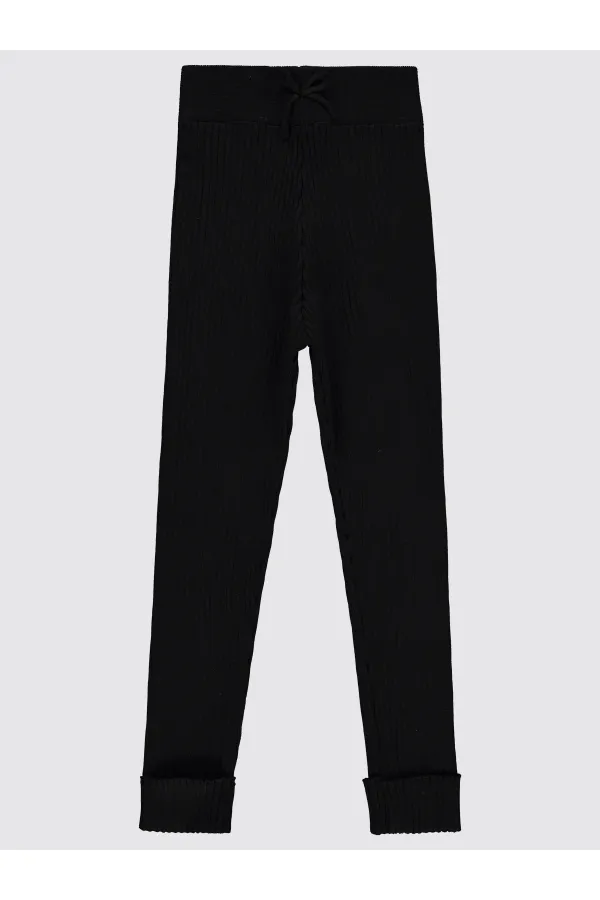 Collants noirs pour filles de 6 à 9 ans - Lot