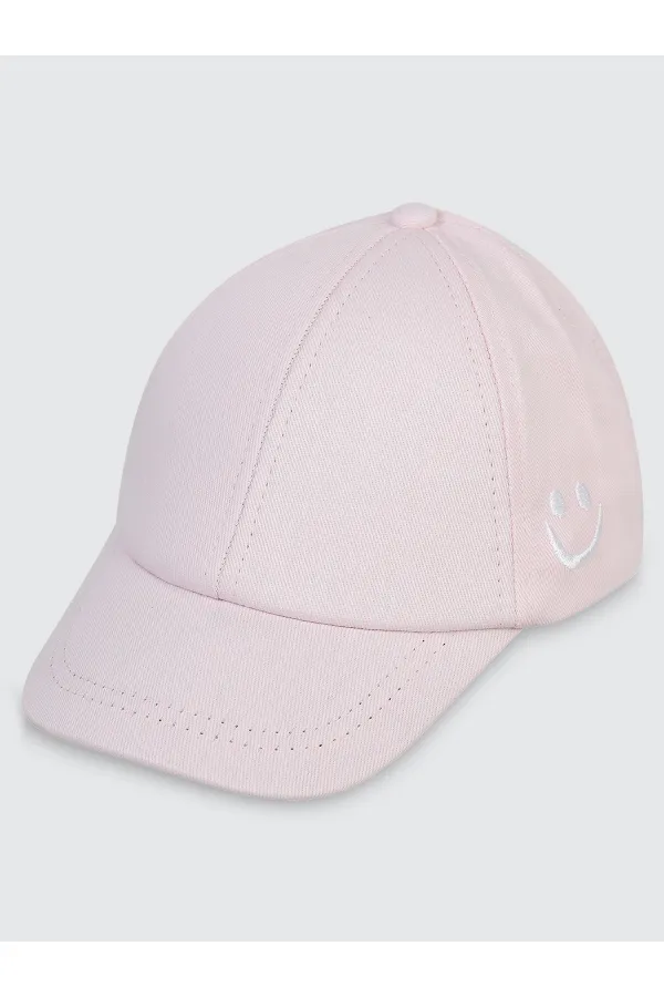 Chapeau et béret pour fille de 2 à 5 ans, couleur poudre - Emballage