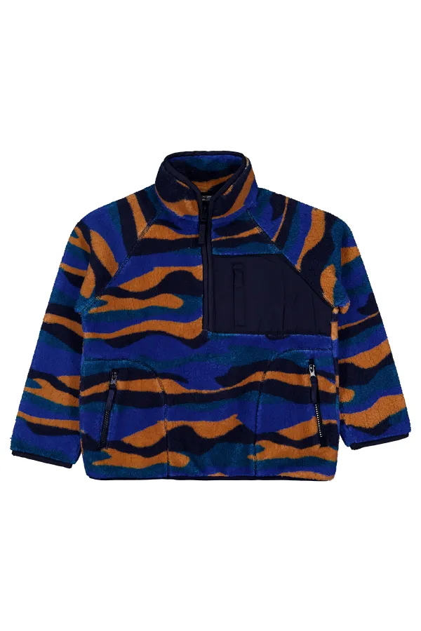 Erkek Çocuk Sweatshirt 6-9 Yaş Saks - Paket