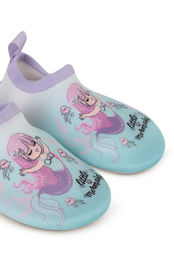 Kız Çocuk Deniz Ayakkabısı 21-25 Numara Mint - Paket