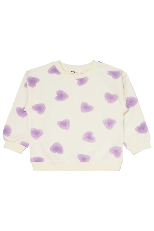 Girls Tracksuit Set 2-5 Years Old Ecru - Package