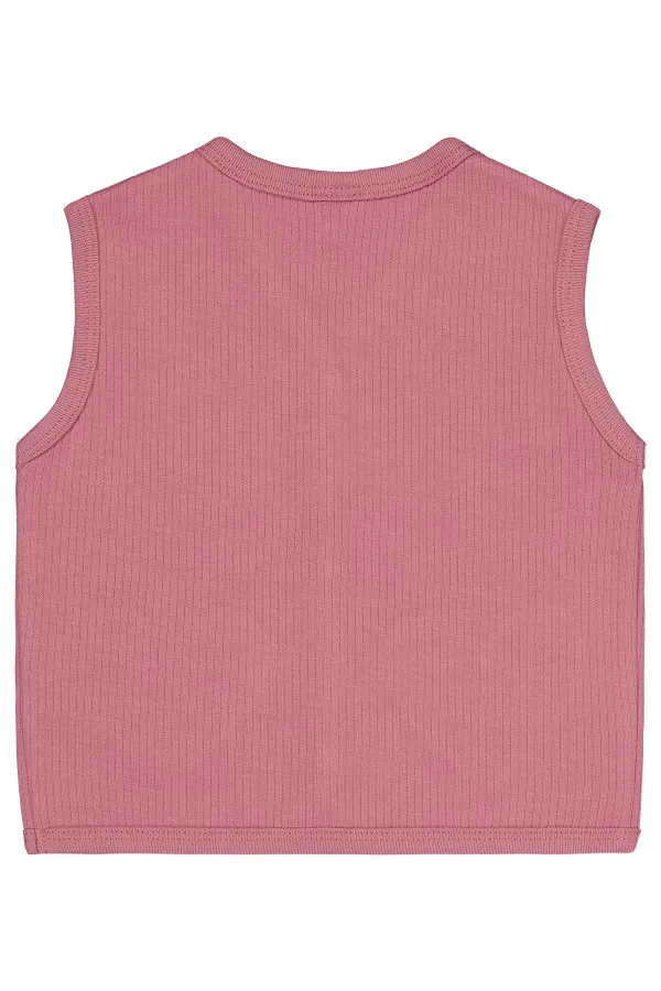 Baby Vest 0-24 Months Dusty Rose - Package