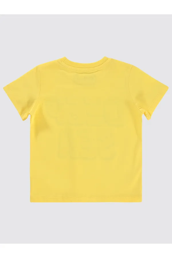 Boys T-Shirt 2-5 Years Yellow - Package