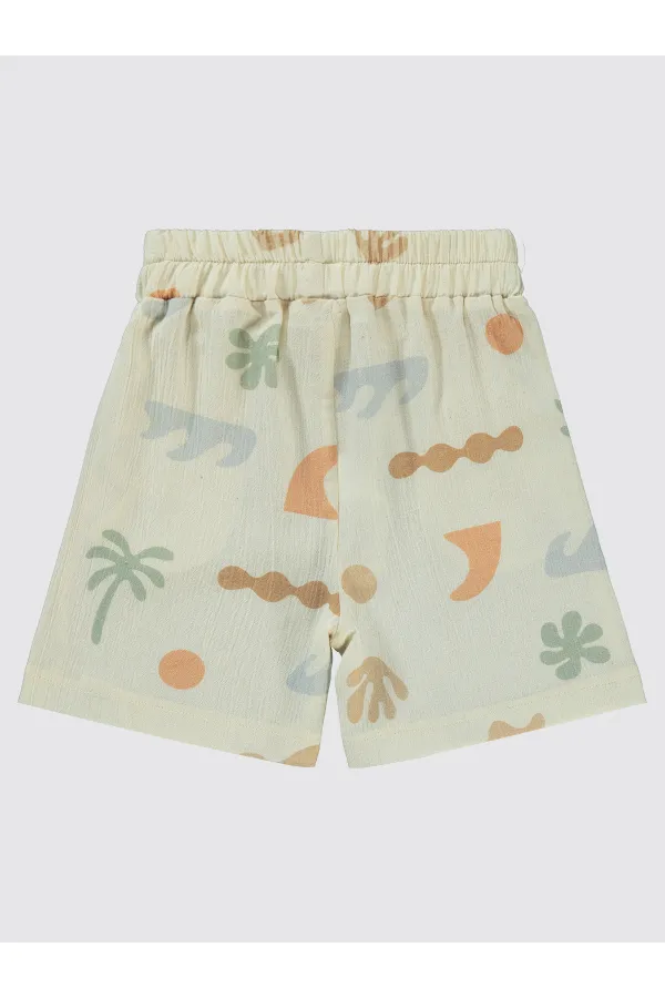 Erkek Çocuk Kapri 2-5 Yaş Bej - Paket