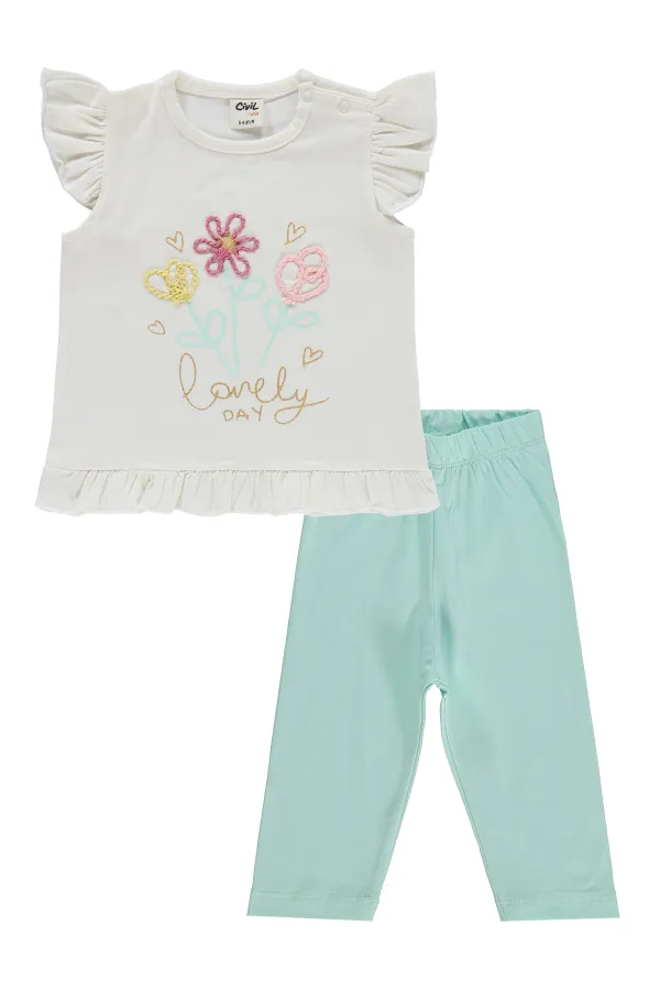 Ensemble bébé 0-24 mois, blanc cassé - Emballage