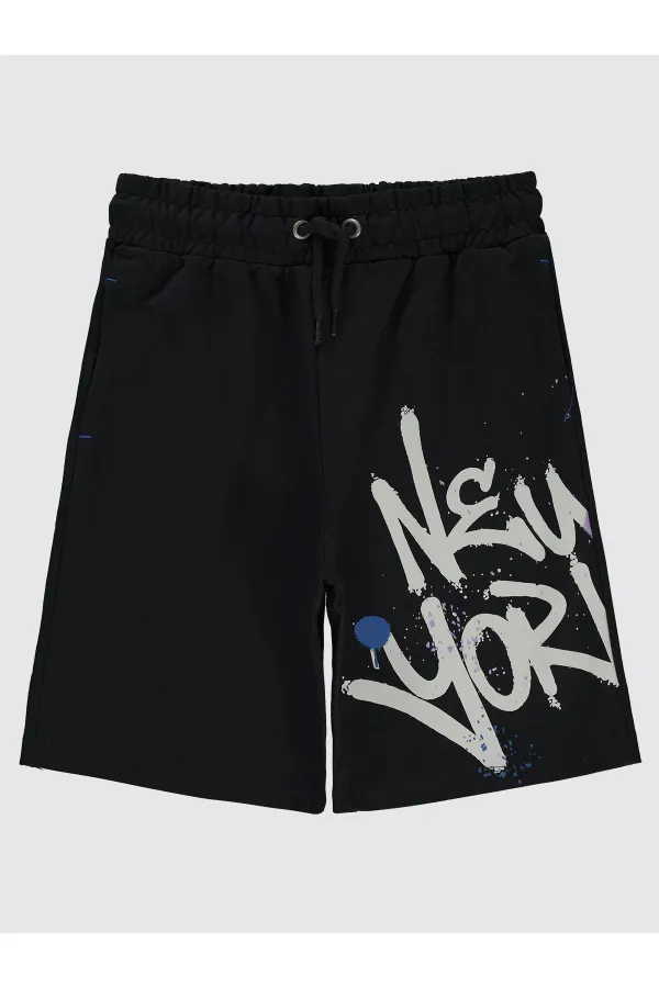 Capri garçon 6-9 ans Noir - Lot