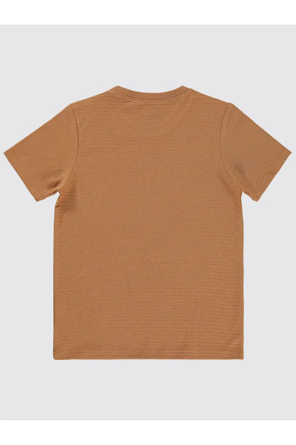 T-shirt garçon 6-9 ans Cannelle - Emballage