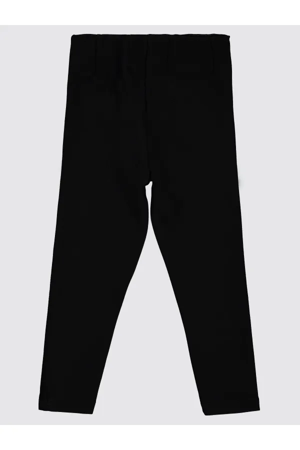 Collants noirs pour filles de 2 à 5 ans - Lot