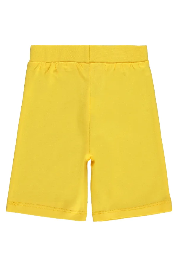 Pantalon Capri bébé 0-24 mois jaune pastel - Emballage
