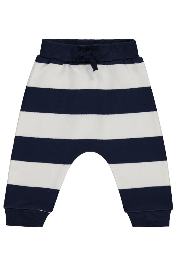 Baby Sweatpants 0-24 Months Navy Blue - Pack